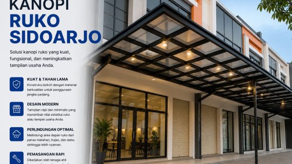 Kanopi Ruko Sidoarjo